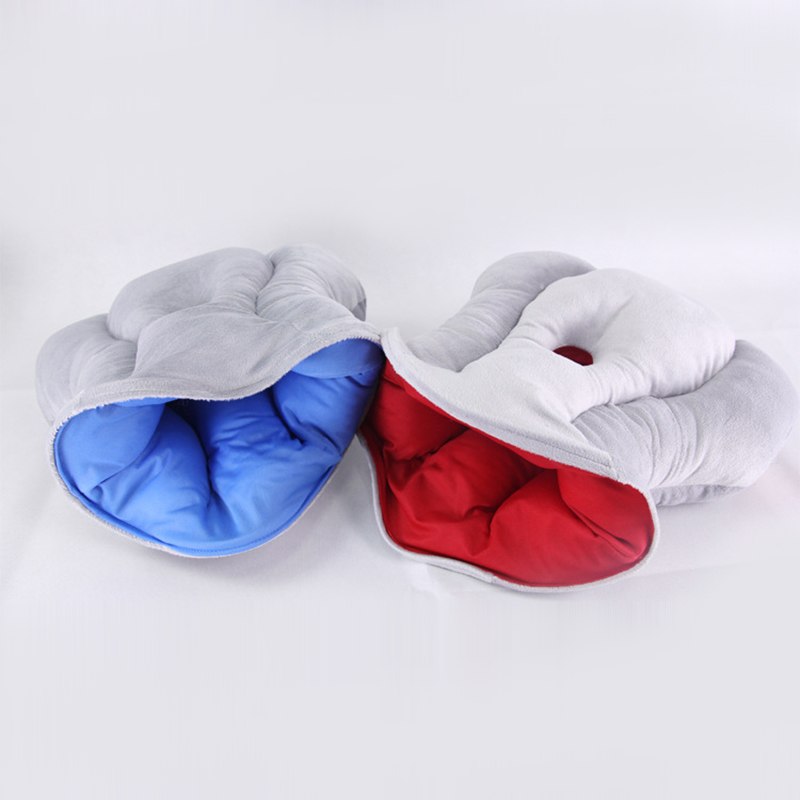 Almohada de viaje creativa portátil.