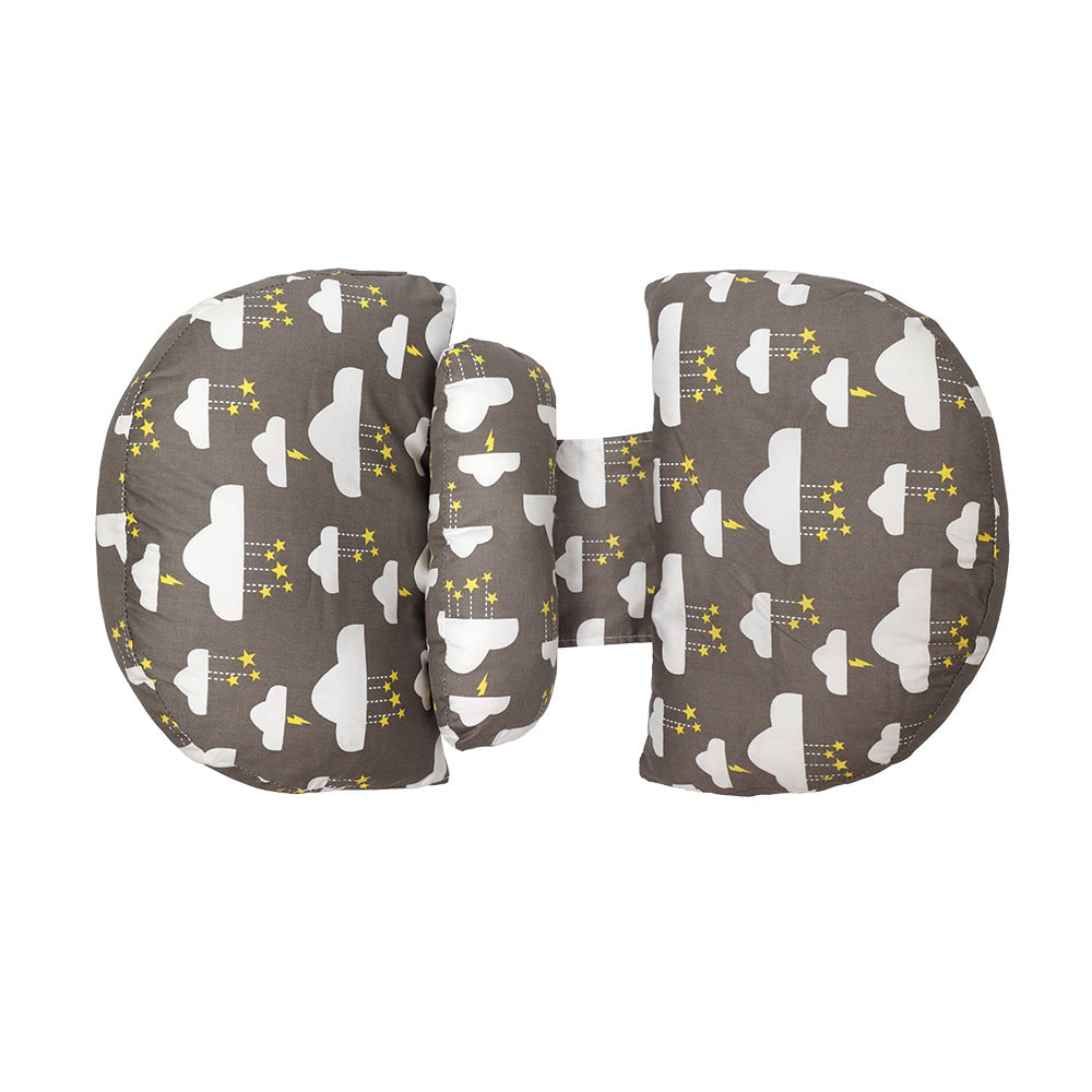 Almohada de maternidad, almohada de soporte para la cintura, almohada multifuncional en forma de U