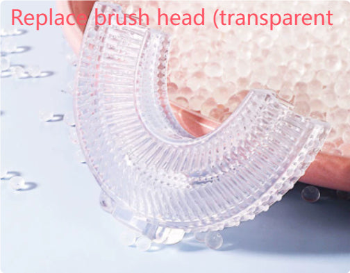 Cepillo de dientes eléctrico para niños, de silicona de grado alimenticio, oral, 360 grados, automático, carga USB, inteligente, en forma de U.