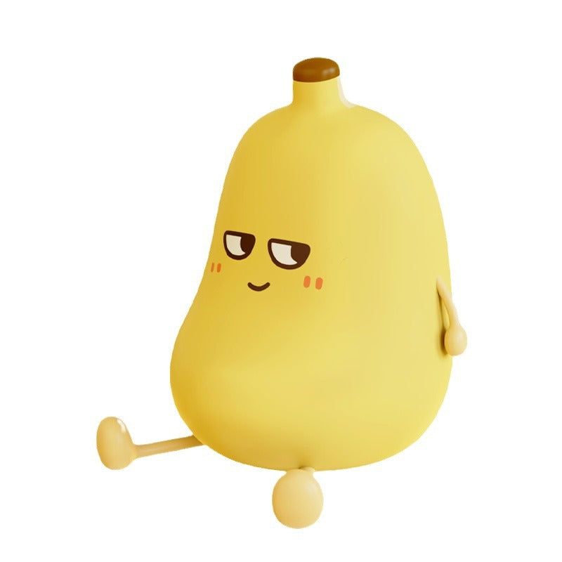 Lámpara de noche recargable de silicona Banana Kid