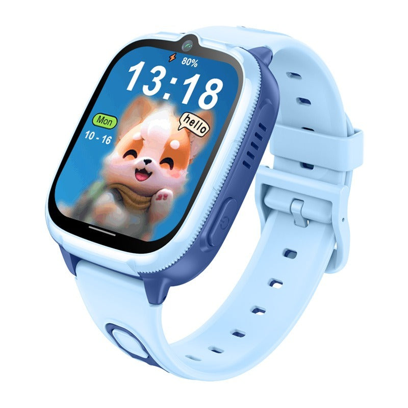 Reloj inteligente 4G para niños D53, localizador GPS, videollamada, resistente al agua, SOS, antipérdida, aplicación de control parental.