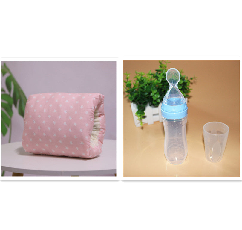Almohada de lactancia ajustable de algodón para bebés, lavable, para el brazo