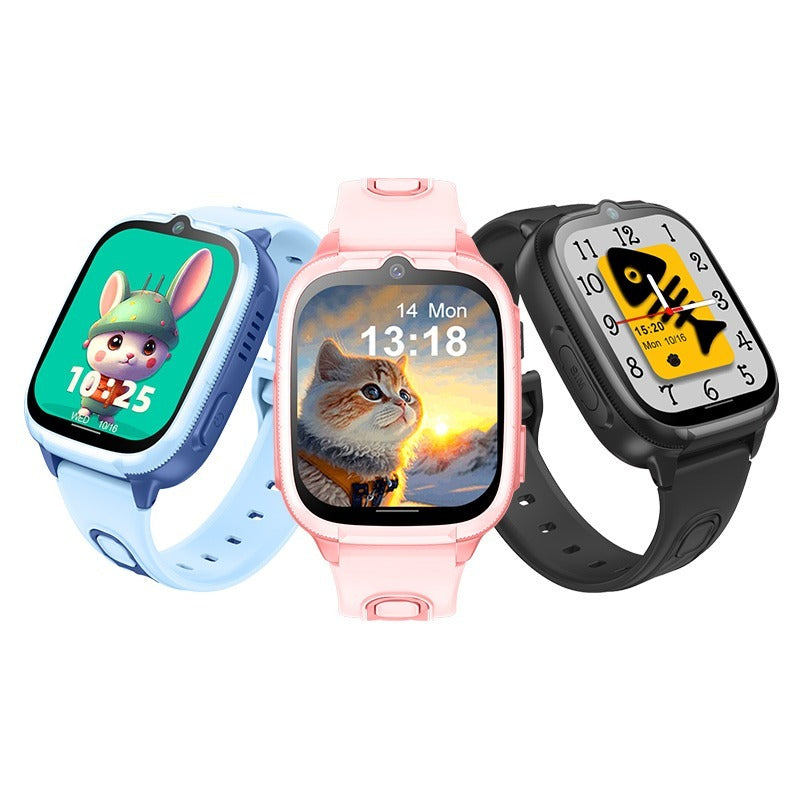 Reloj inteligente 4G para niños D53, localizador GPS, videollamada, resistente al agua, SOS, antipérdida, aplicación de control parental.