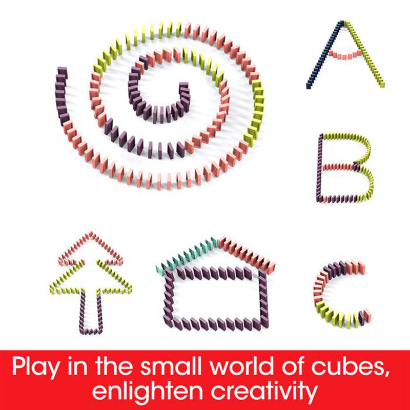 Tren de dominó, juguetes para bebés,.