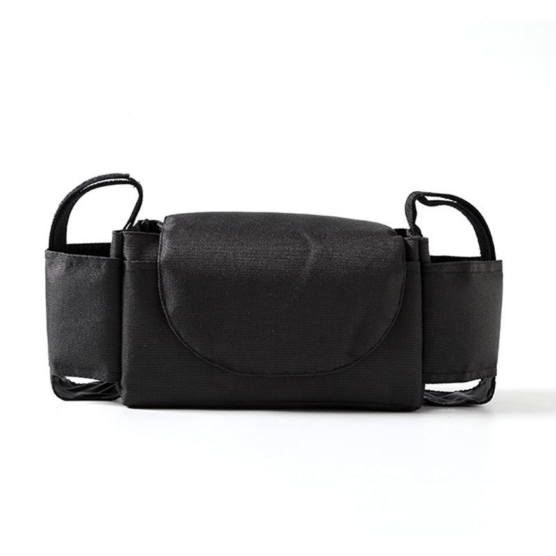 Organizador de cochecito de bebé, portavasos, bolso para cochecito, bolso para cochecito de bebé, bolso con carrito, gran capacidad, accesorios de viaje para cochecito de bebé