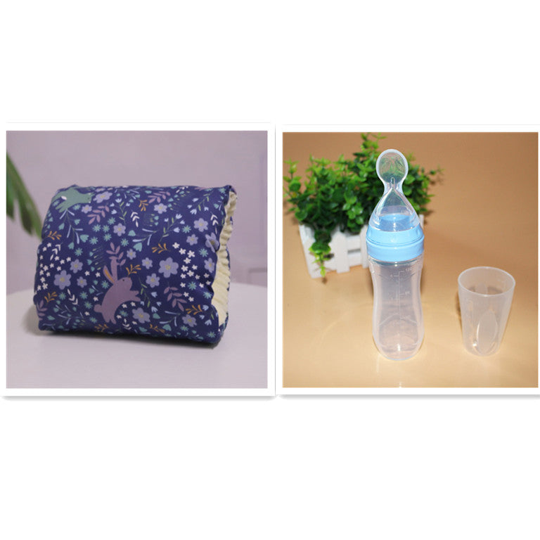 Almohada de lactancia ajustable de algodón para bebés, lavable, para el brazo