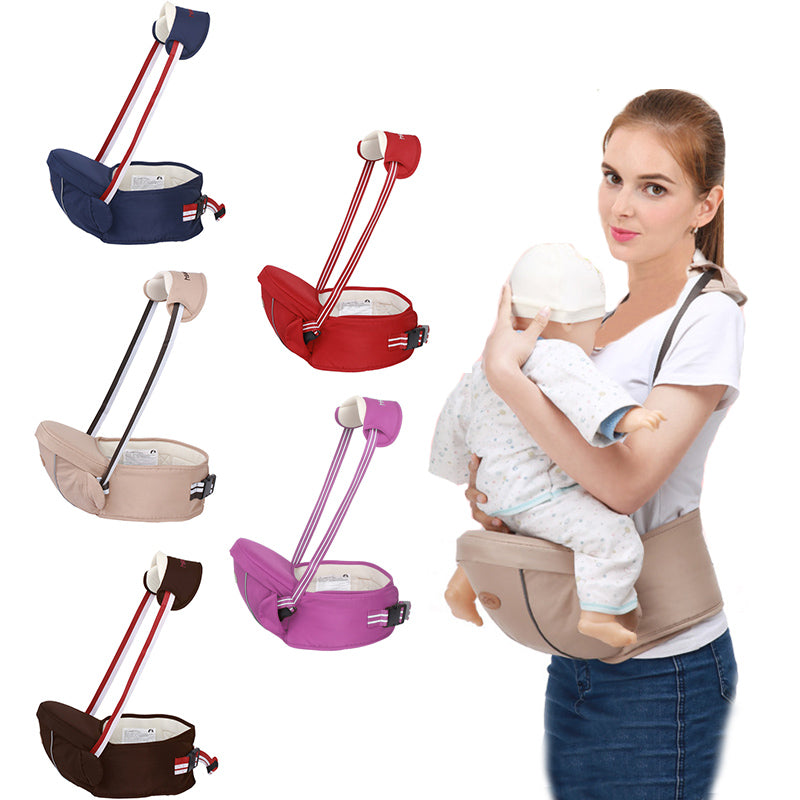 Portabebés de cintura para recién nacidos, asiento de cadera para madres, portabebés, accesorios sencillos 2 en 1, portabebés portátil de viaje